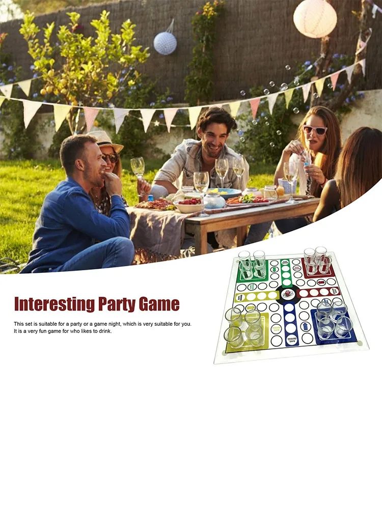 

Adults Flying Chess Puzzle Game Night Toy Party Chessboard Game Drinking Games For Adult Party Goods Wine Game Elegantly