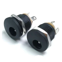 5pcs10pcs20pcs dc022 5 5x2 1 3pin connectors interface female mount socket jack plug wire adapter dc power outlet