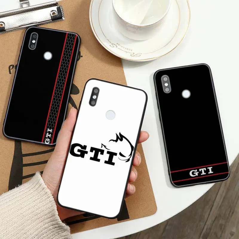 

Small Steel Cannon Car GTI Phone Case For Xiaomi 8 9 Se 10 10pro Note 2 3 10 MIX2 S MAX2 3 F1 5X