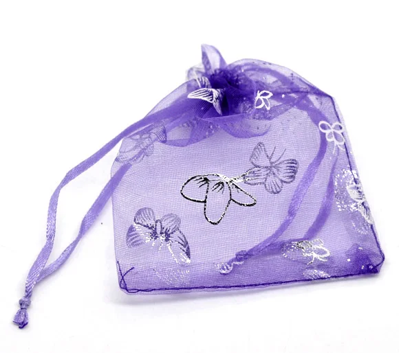 9x7cm Organze Jewelry Bags Candy Drawstring Bag Butterfly Hanato Heart Pouches Jewellery Christams Party Halloween |