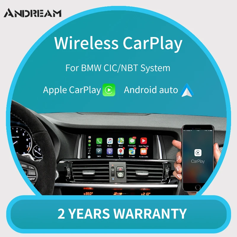 Беспроводной WIFI BMW CarPlay Box для всех NBT System X3 X4 X5 F25 F15 F16 серия Surpport камера заднего