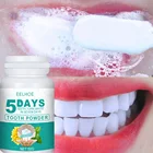 Зубной порошок для отбеливания зубов 50 г, удаление дымовых пятен, пятен кофе, пятен чая, освежает плохой запах, гигиена полости рта, уход за зубами