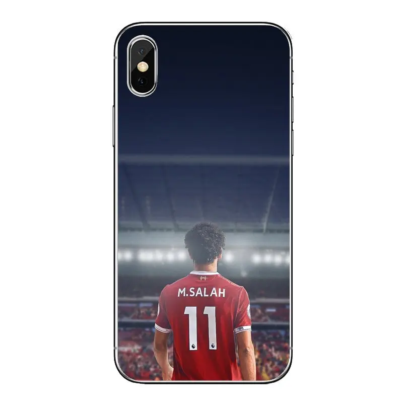 Прозрачный мягкий чехол mohamed salah для iPod Touch iPhone 4 4S 5 5S 5C SE 6 6S 7 8 X XR XS Plus MAX |