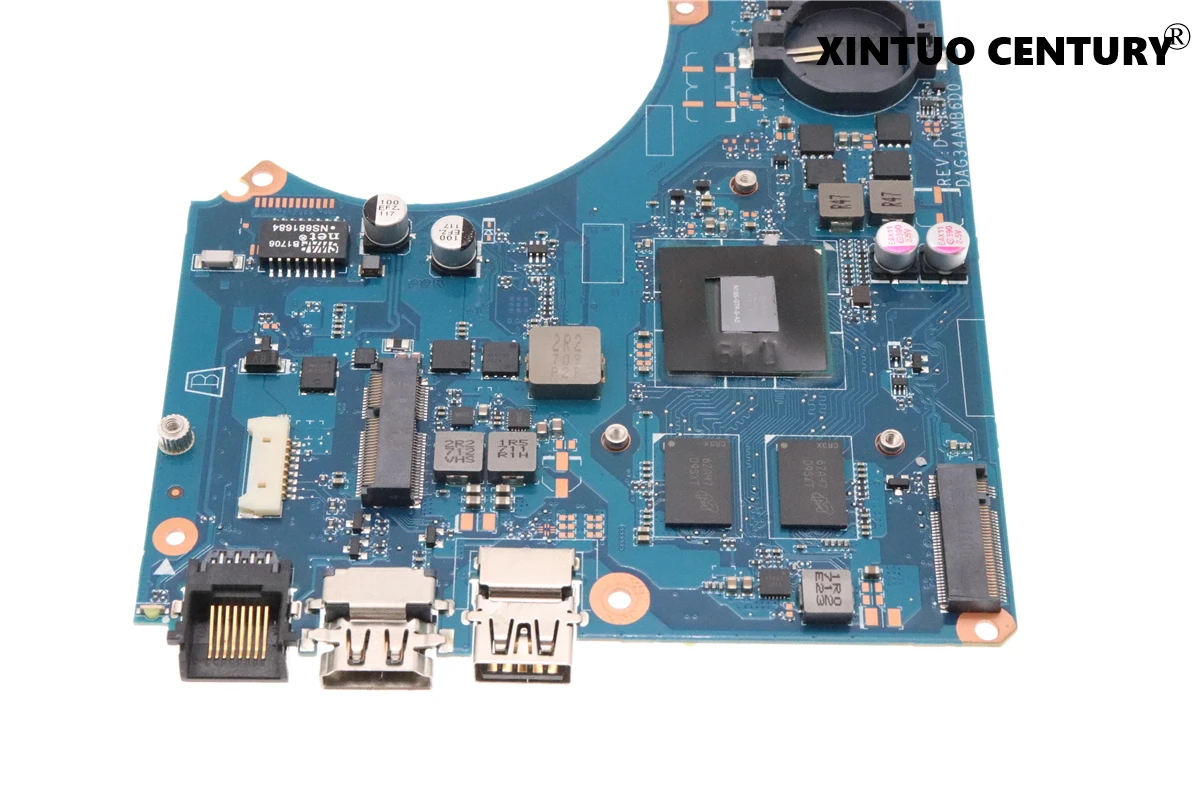 Online 901579-501 901579-601 Für HP Pavilion 15-AU TPN-Q172 Laptop Motherboard DAG34AMB6D0 W/ I3-7100U GT940MX 2GB 100% Getestet Arbeits