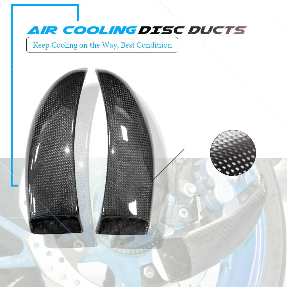 

Carbon Fiber Air Ducts Brake Cooling Mounting kit System For for Yamaha T-MAX 530 DX/SX 2015-2017 Yamaha 560 T-MAX 2020-2021