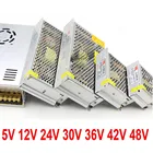 Трансформаторы для освещения, 110 В переменного тока в 5 В, 12 В, 24 В, 48 В постоянного тока, адаптер для детской системы видеонаблюдения, 1 А, 2 А, 3 А, 5 А, 10 А, 20 А, 30 А, 40 А, 10 Вт, 220 Вт