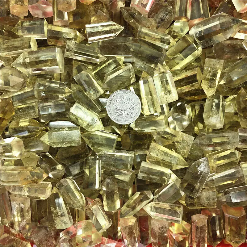 Бесплатная доставка 20-40 мм натуральный цитрин желтый кварц кристалл обелиск