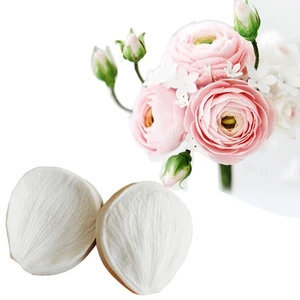 Силиконовая форма для помадки с лепестками Anemone форма для шоколадной мастики Sugarcraft кухонные аксессуары глиняный инструмент для украшения торта M2141