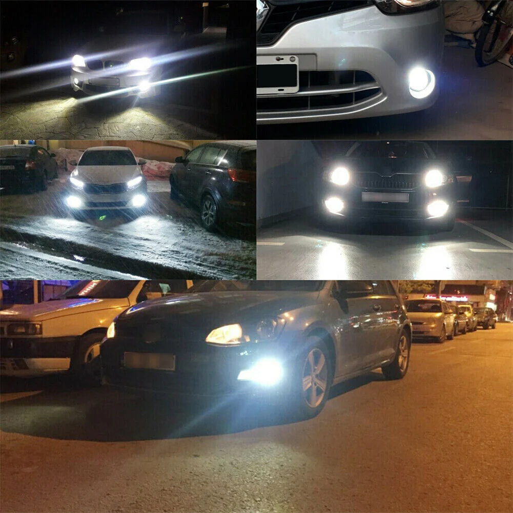 

10-30V DC Headlight Bulb 3000lms/Set Fog light Accessories 2pcs/kit Error Free