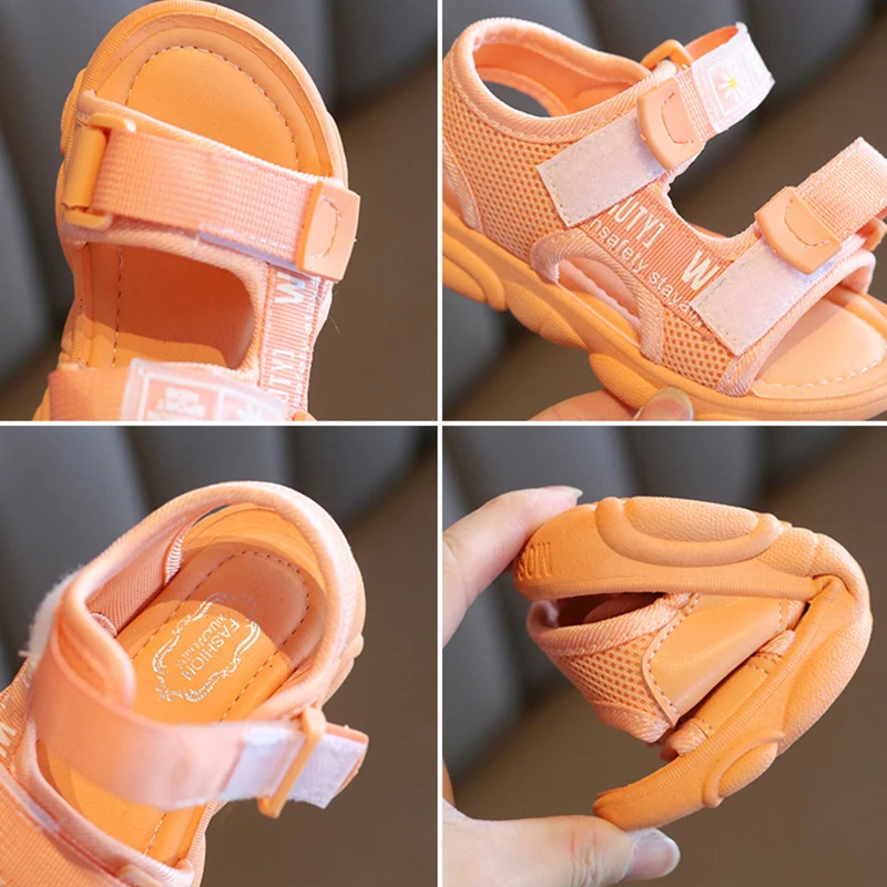 

Kids Sandals Summer Sport Flat Comfortable Boys Beach Sandals Children Girls Toddler Sandals Little Girl Casual Shoes