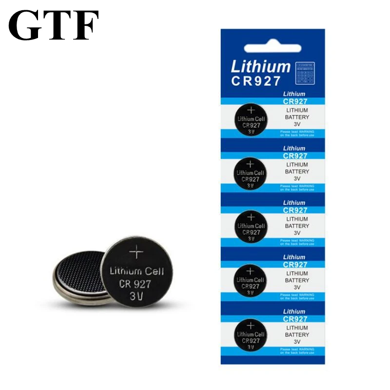 

GTF card 25PCS CR927 battery button lithium 3V battery accessories of the gas-mouthed bicycle lamp remote control battery
