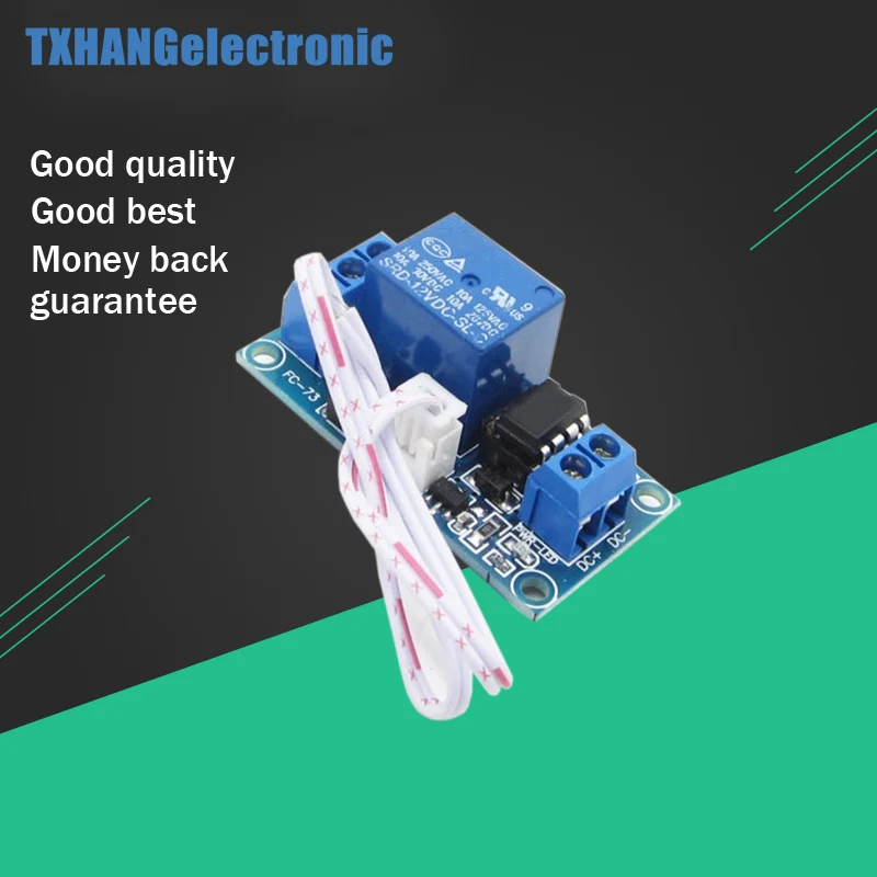 Интегральные схемы 1 канал 12 В Модуль реле с блокировкой сенсорным бистабильным