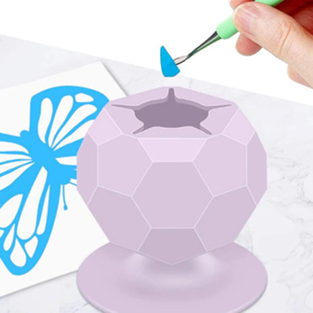 

Suctioned Silicone Weeding Scrap Collector Craft Weeding Tool for Card Making DIY Jewelry Making Scrapbooking Household Handicra