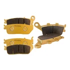 Комплект передних и задних тормозных колодок мотоцикла для Honda CB600 CB600F Hornet CB 750 CBF 600 CBF600 CBF600S CBF600N CBF600F CB750 CB750F