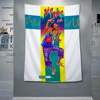 hip hop music rock band poster large retro flag banner hd print cloth art hanging painting tapestry wall sticker bar home decor