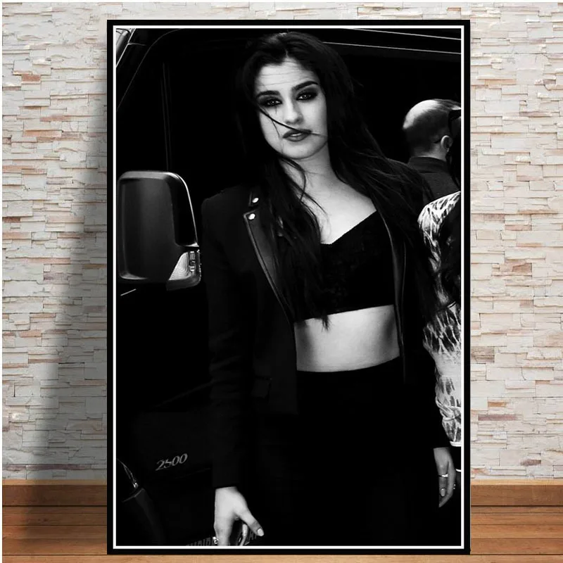 Картина маслом на холсте Lauren Jauregui красивая музыка певица звезда девушка женщина |