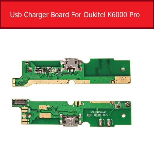Usb-разъем для зарядного устройства Prot плата для Oukitel K6000 Pro зарядка USB-разъем док-плата запасные части для ремонта