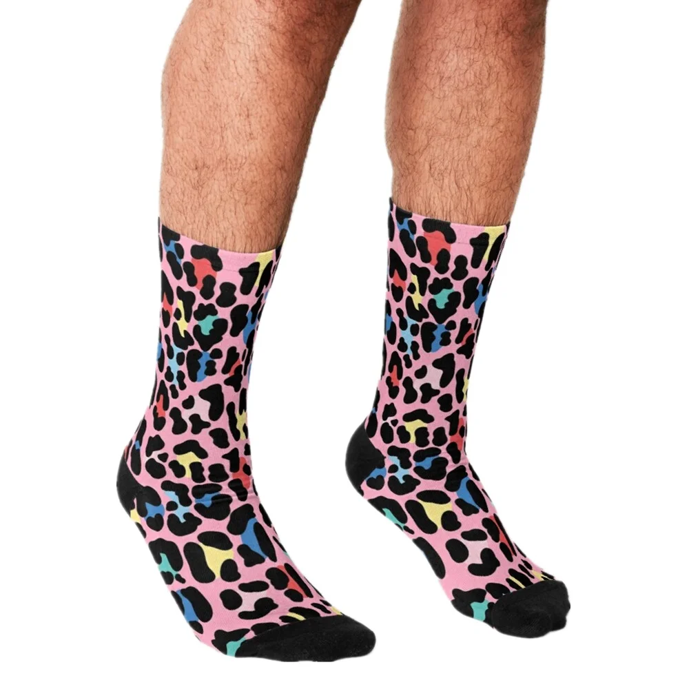 

2021 Funny Socks Men harajuku Reboot BLUE Socks Printed Happy hip hop Novelty Skateboard Crew Casual Crazy Socks