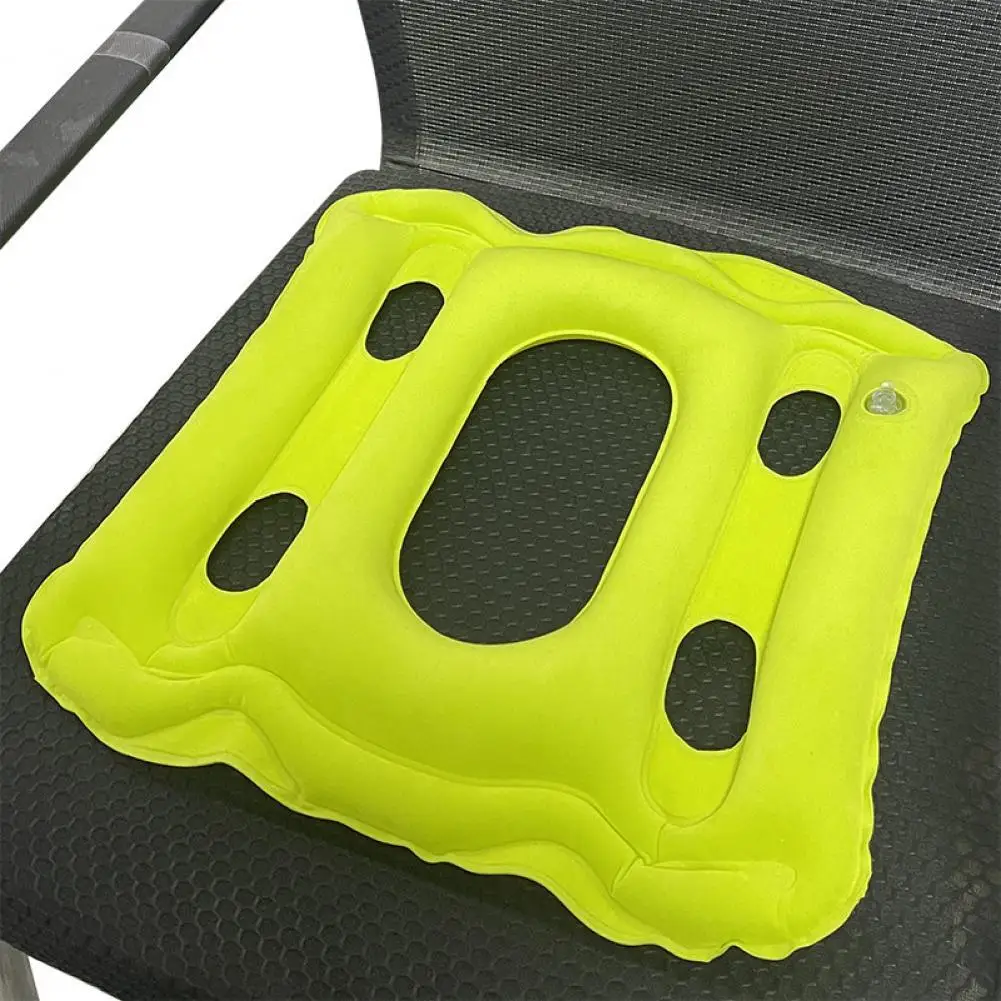 

Portable Breathable Flocking Air Pillow Inflatable Cushion for Outdoor Camping