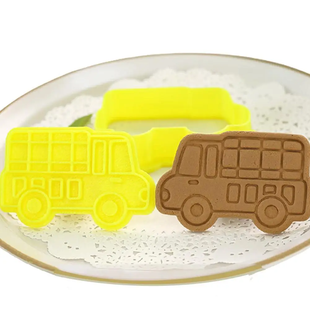 Мультяшная форма для глазировки печенья автомобиля самолета серии сделай сам