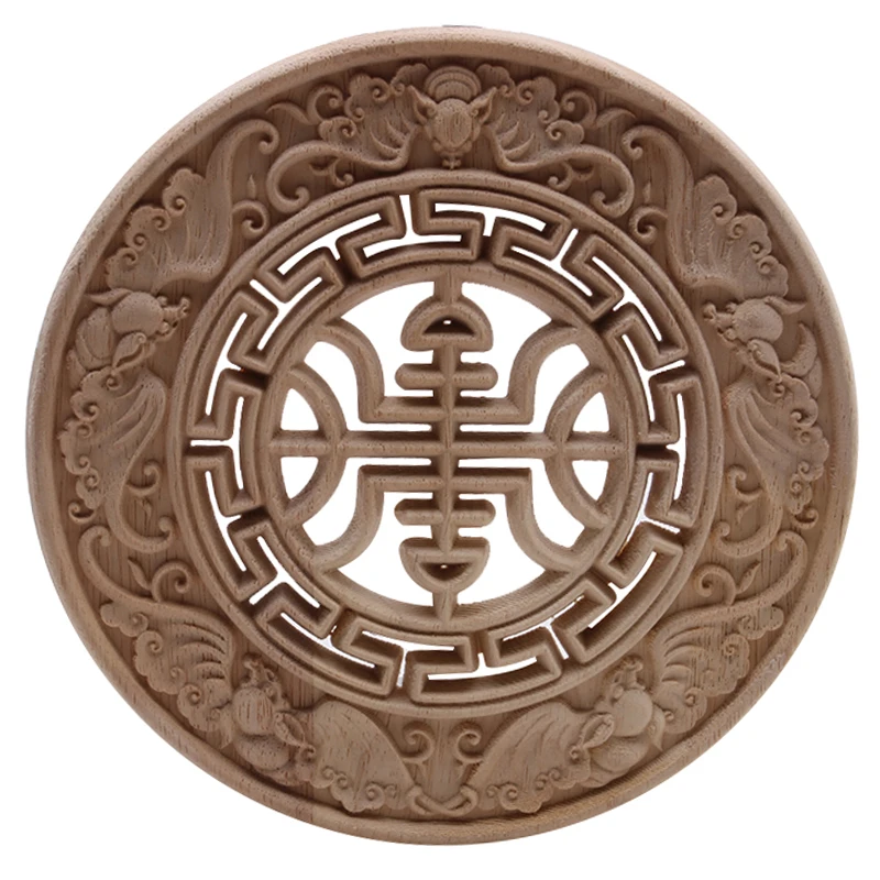 

Античная резная Неокрашенная древесина аппликация деревянная рамка деревянная Декаль накладка длинная резиновая деревянная декоративная...