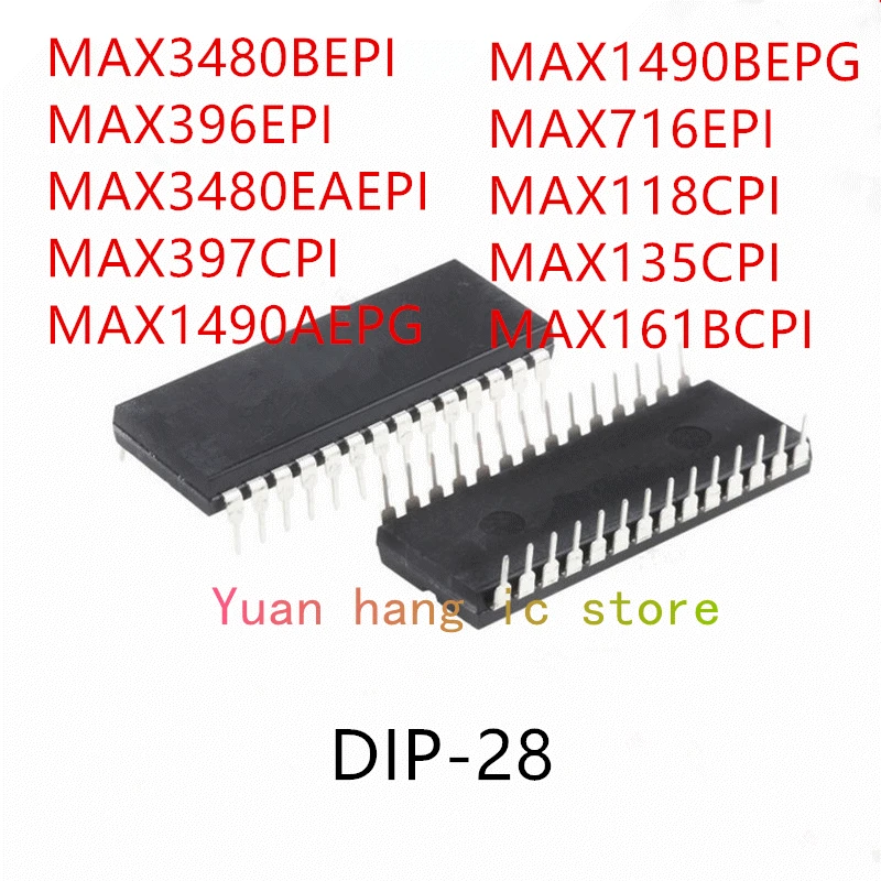 10 шт. MAX3480BEPI MAX396EPI MAX3480EAEPI max397usmax1490aepg MAX1490BEPG MAX716EPI max118usfmax135usfmax161bcpi IC