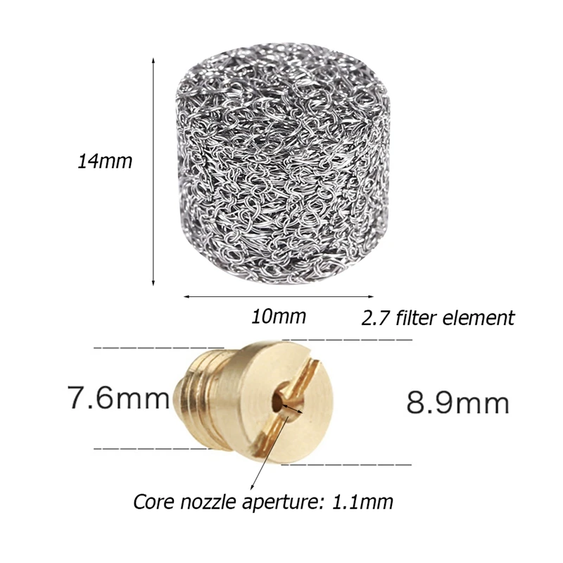 

VODOOL Stainless Steel Car Wash High Pressure Foam Gun Pot Foam Lance Filter Lance Mesh Tablet For Foamer Generator Accessories