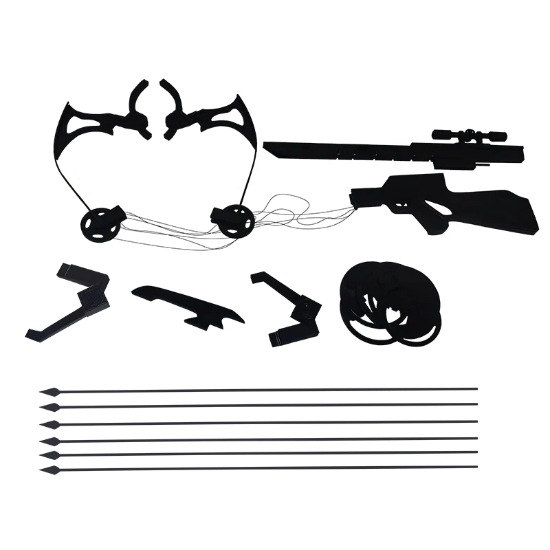 Лидер продаж китайский Косплей-костюм черные рыцари Амия реквизит оружие бант и