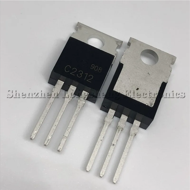 10 шт./лот Новый C2312 2SC2312 TO 220 6A 20V RF Мощный транзистор|Интегральные схемы| |