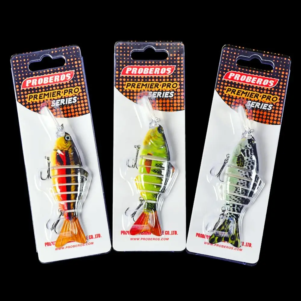 

11.2CM/14g Premium 7 Sections Multicolor Swimbait Fishing Lures