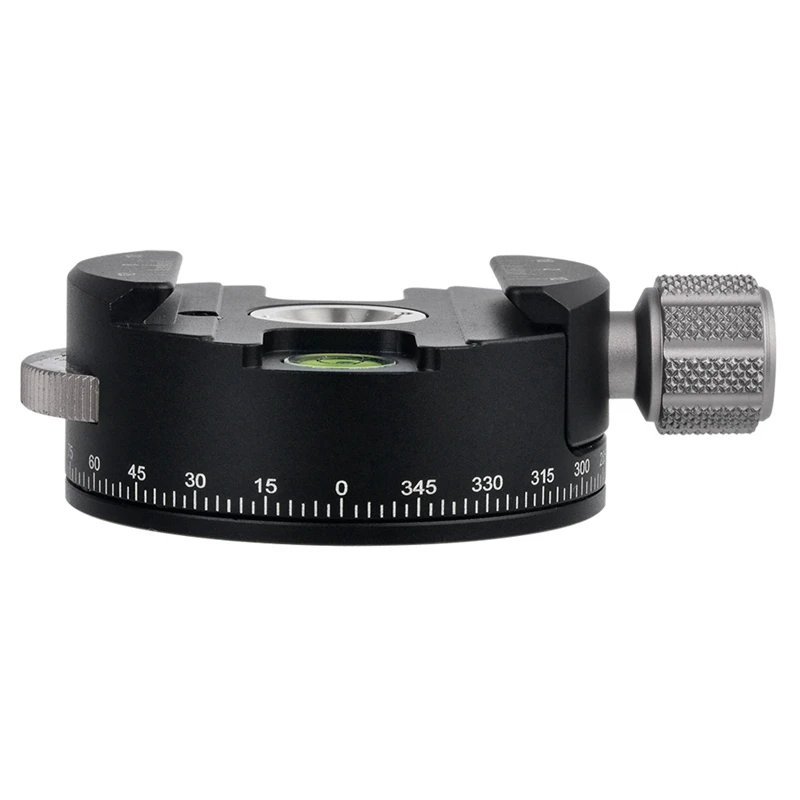 High Quality Tripod Head PAN-60H Panoramic Ball with Indexing Rotator AS Type Clamp for Cameras(Gray) | Электроника