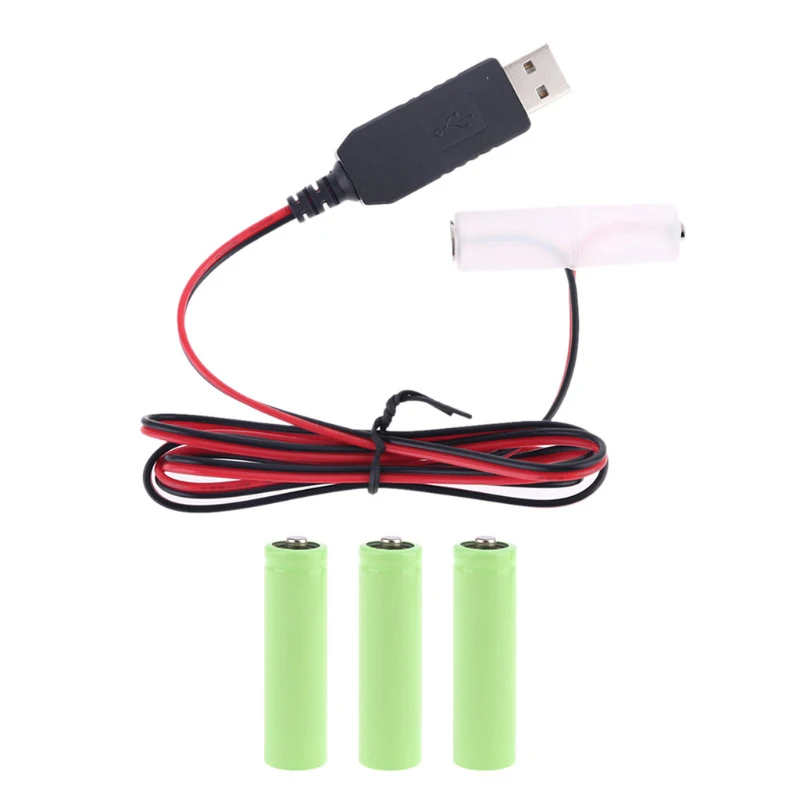 LR6 AA батарея Eliminator USB или Тип C источник питания может заменить 1 4 шт батареи на