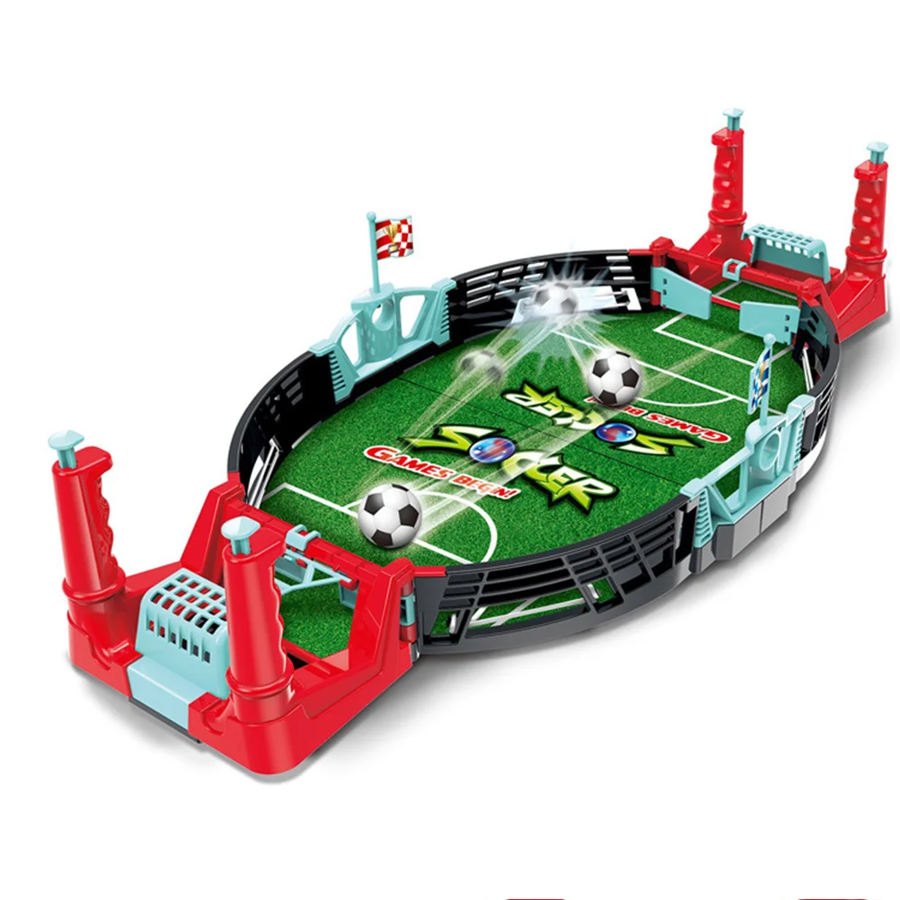 

Мини-Футбольная консоль, забавные двойные игроки, соревнование по футболу, настольные интерактивные игры для стрельбы по футболу