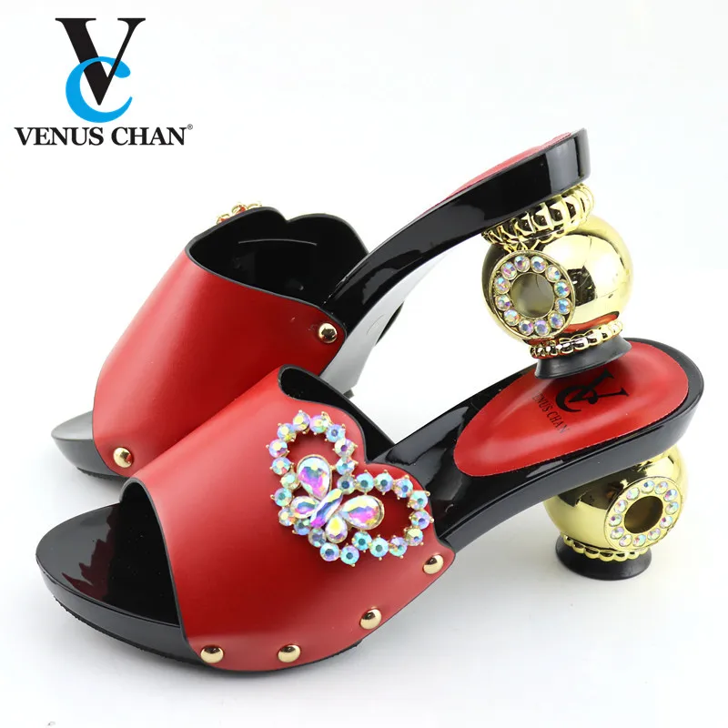 Новинка 2020 модные тапочки красного цвета свадебные туфли без сумки подходящие к