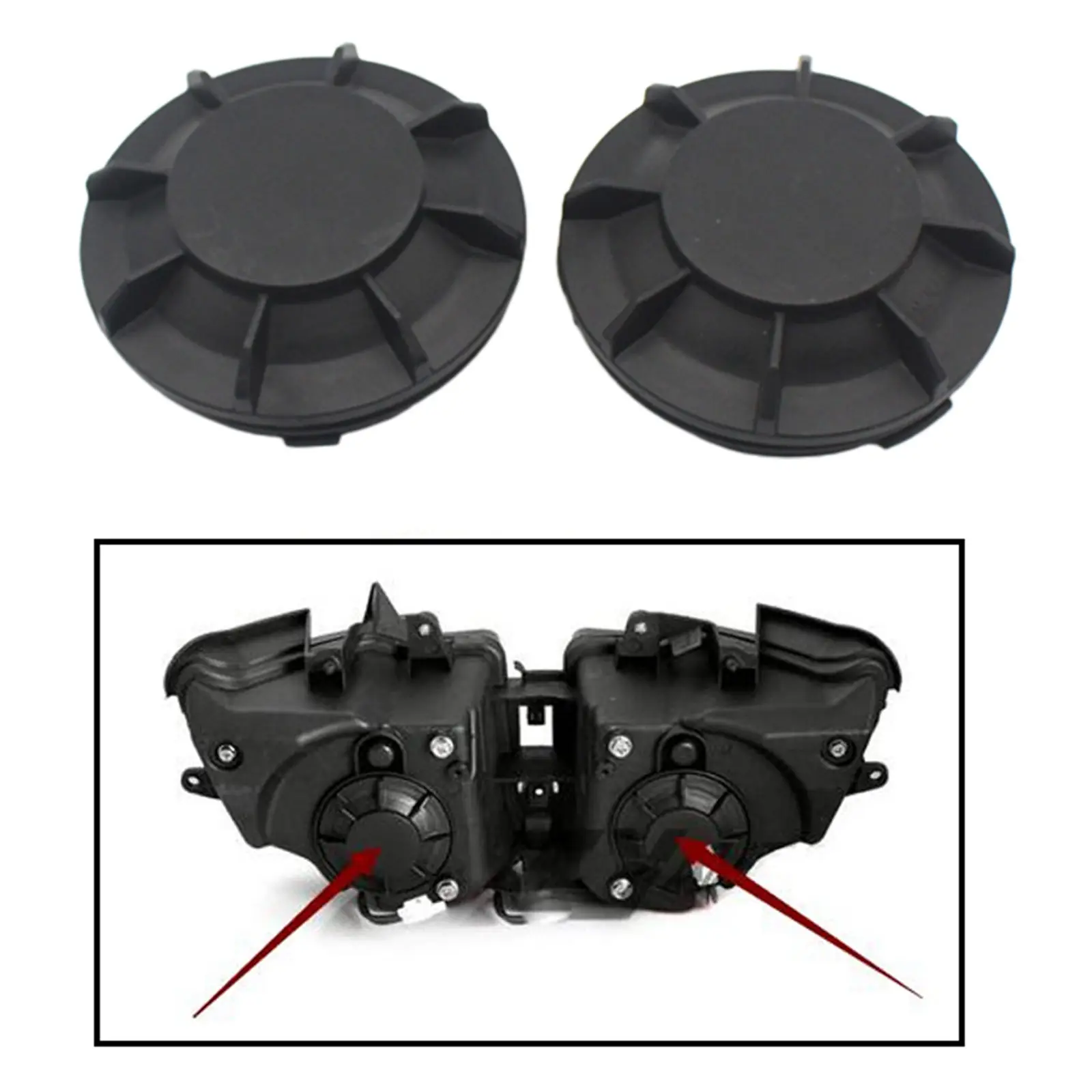 

Motorcycle Accessories Headlight Rear Boots ABS Scooter Parts Waterproof Cover Dustproof For Honda CBR600RR F5 CBR929RR