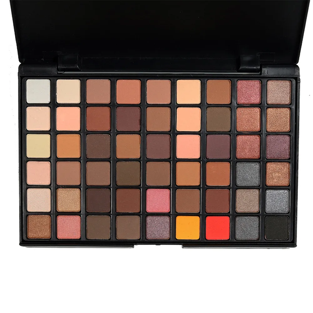 Popfeel glitter eyeshadow pallete Makeup 54 Colors Cosmetic Powder Eyeshadow Palette Natural Shimmer Matt Set D300107 |