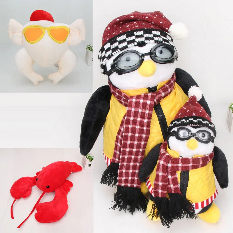 25 см/40 см/30 см друзей Рэйчел Джо Пингвин Hugsy мягкие игрушки Monica Турция плюшевые