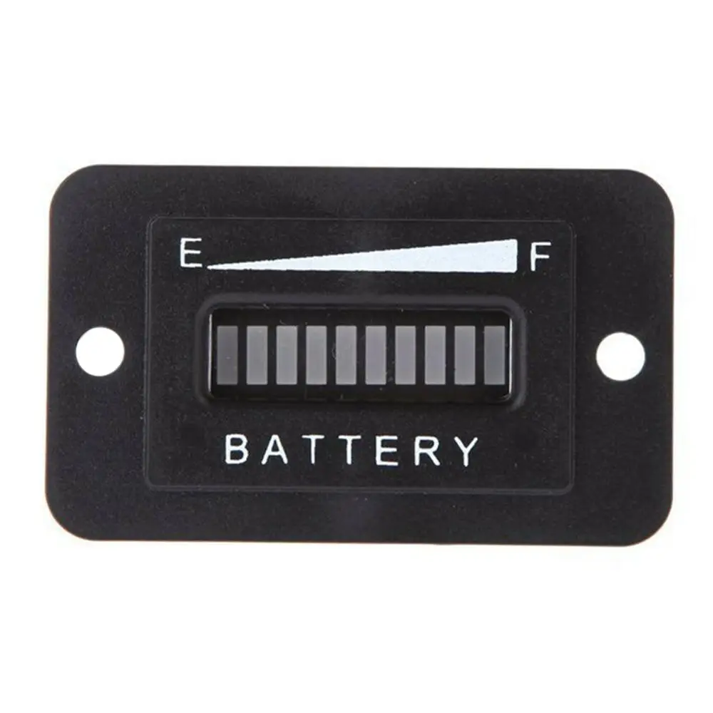Индикатор заряда аккумулятора 48 В светодиодный индикатор батареи измеритель
