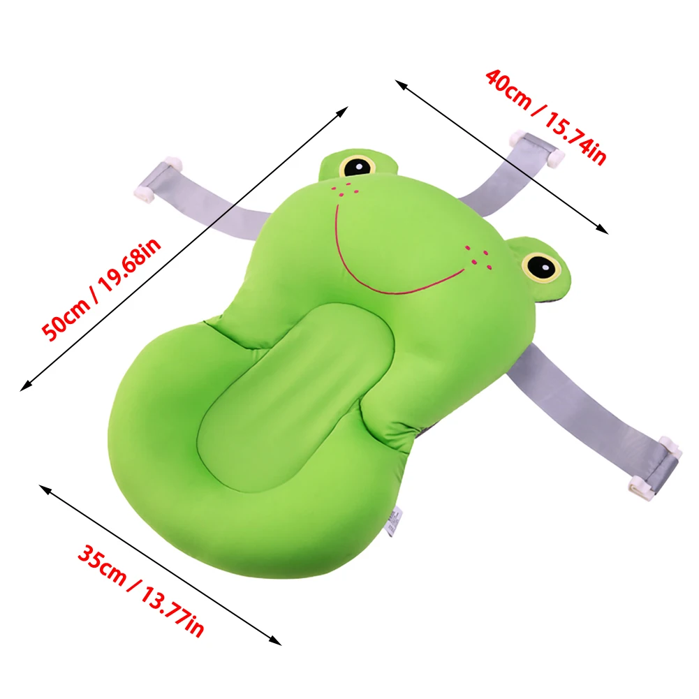 Детский портативный плавающий коврик для ванной новорожденных нескользящий