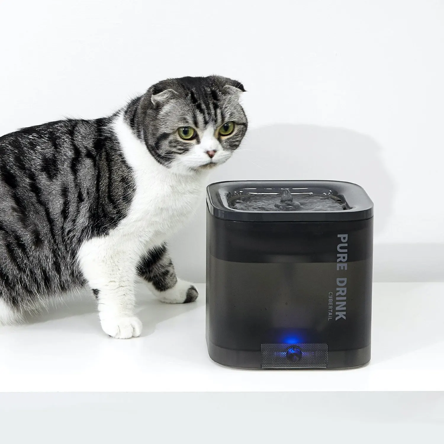 

Petkit Eversweet Solo Smart LED Light Cat Water Fountain 63oz/1.85L for Pet With Filter