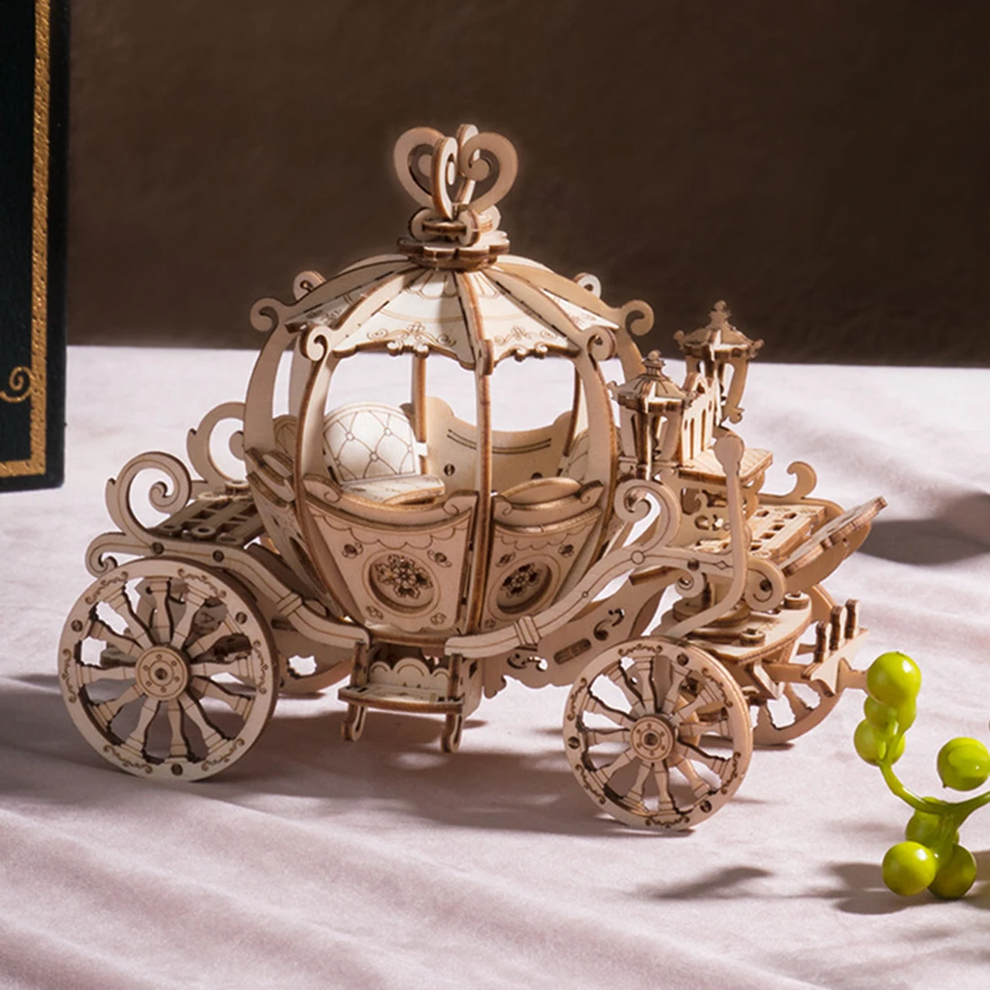 Surwish 3D деревянная головоломка дирижабль DIY Механическая Трансмиссия Модель Сборка Обучающие Diy Сборные игрушки