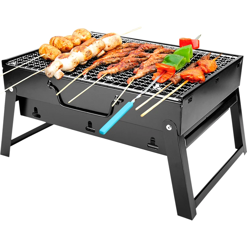 

Barbecue grills portable outdoor burner garden barbecue charcoal barbecue Patio party cooking Folding picnic stove WJ112821
