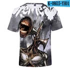 Футболка Мужскаяженская с коротким рукавом и 3D-принтом сирены