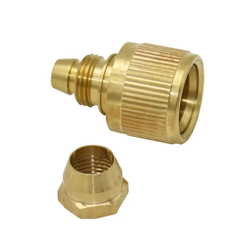 Латунный быстроразъемный штуцер для водяного пистолета 3/8 дюйма 10 шт. | Дом и сад