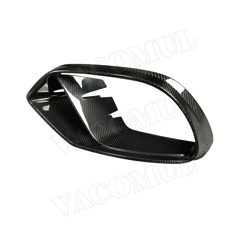 Сухой углеродного волокна переднего бампера противотуманная фара
