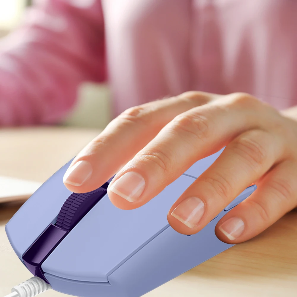 

G102 LIGHTSYNC RGB Mouse 8000DPI USB Wired Gaming Mice Household Computer Accessories for Logitech PC Gamers