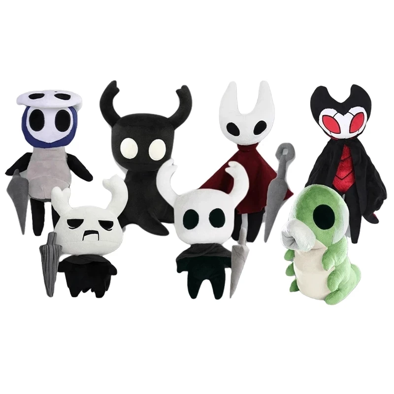 

New Hollow Knight Zote Plush Toy Game Hollow Knight Plush Figure Doll Stuffed Soft Gift Toys for Children Kids Boys Christmas