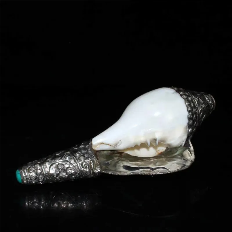 Коллекция китайской ручной работы непальская Серебряная раковина Тибета