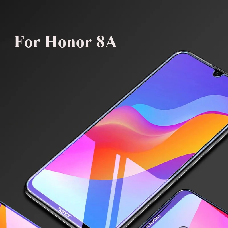Honor 8A Защитное стекло для huawei Honor 8X Max 8C 8S 8A из закаленного стекла с защитой от синего и фиолетового цвета, светильник для Honor 9X Pro 8X Max - Цвет: Honor 8A
