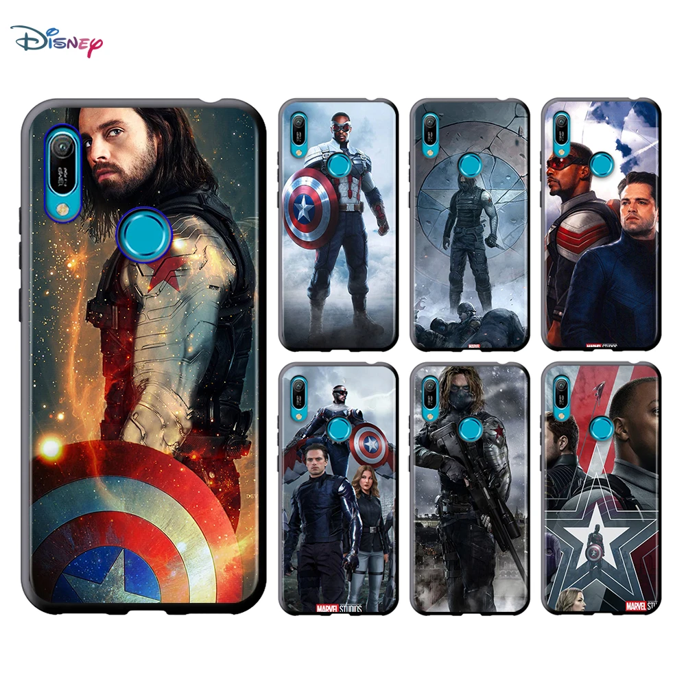

Marve Falcon Winter Soldier For Xiaomi Mi 11i 11 10T 10 9T 9 A3 8 Lite CC9 SE Note10 Lite Ultra Pro Black Phone Case Cover